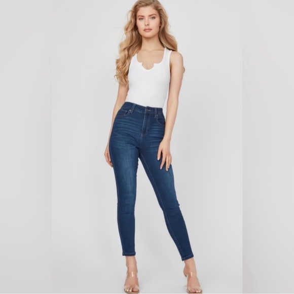 Guess Tamara High-Rise Skinny Jeans - Picture 1 of 5